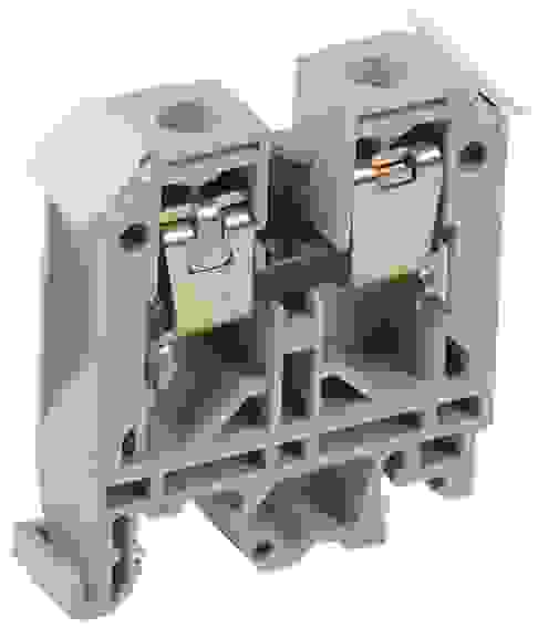 Клемма ЗНИ-6 мм.кв. серый