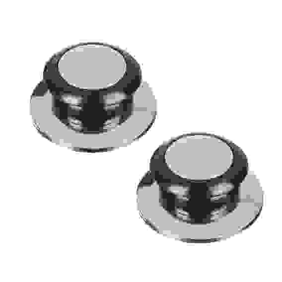 Ручка к крышке 5см, (набор 2 шт), металл+пластик