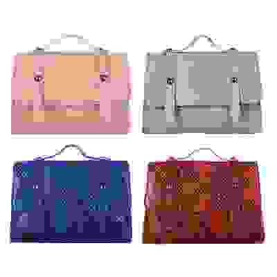 Сумка женская на длинном ремне, ПУ, сплав, 18х12,5см, 2 дизайна PAVO