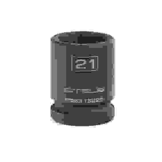 Головка ударная шестигранная, 21 мм, 1/2&quot;, CrMo// Stels