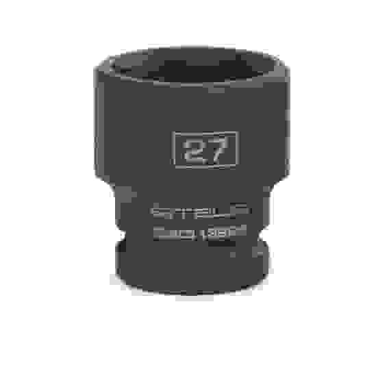 Головка ударная шестигранная, 27 мм, 1/2&quot;, CrMo// Stels