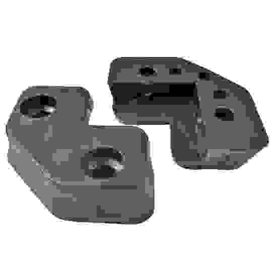 Стеклодержатель угловой, пластик венге 4шт