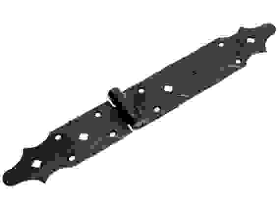 Петля фигурная 140х200 кованая, серия Кострома черный