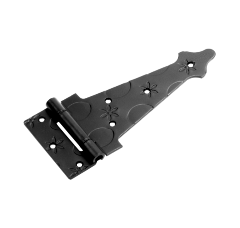 Петля-стрела фигурная ПС-200 мод.3 кованая, серия Кострома черный