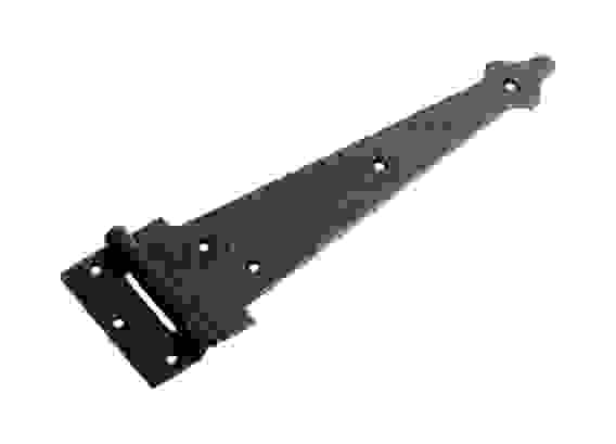 Петля-стрела фигурная ПС-300 мод.3 кованая, серия Кострома черный