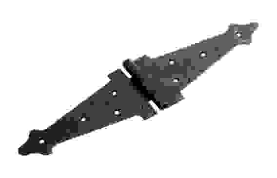 Петля-стрела ПС-2х200 кованая, серия Кострома черный