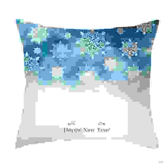 Наволочка декоративная &quot;Снежный день&quot; 45*45см