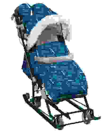 Коляска комбинированная &quot;Ника детям 7-8S (НД7-8S/5 спортивный синий)