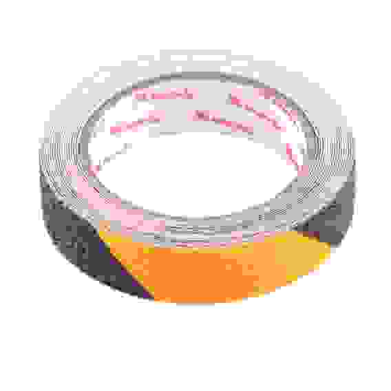 Лента клейкая противоскользящая, черно-желтая 25 мм. х 5м.// Matrix