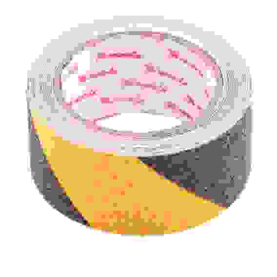 Лента клейкая противоскользящая, черно-желтая 50 мм. х 5м.// Matrix