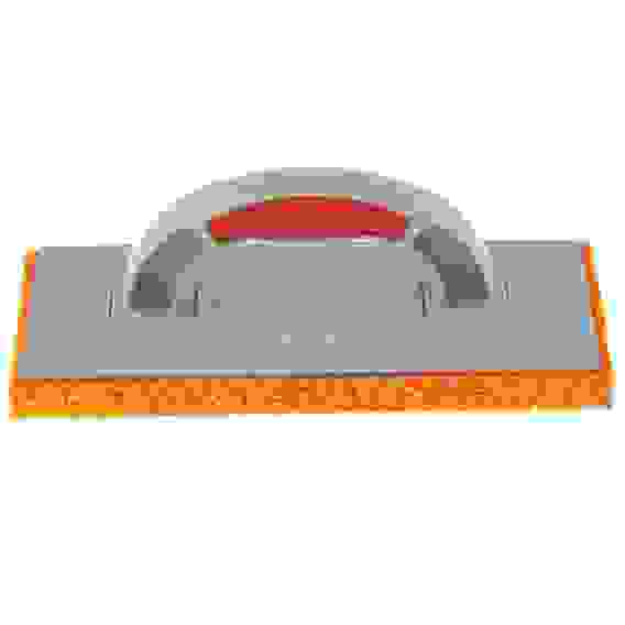Терка пластмассовая, гидрорезиновое покрытие 18 мм, 270x130 мм, двухкомпонентная ручка// Matrix