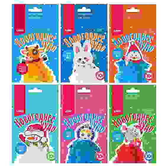 Набор для выращивания кристаллов, хим.реактивы, картон, 6 дизайнов ЛОРИ