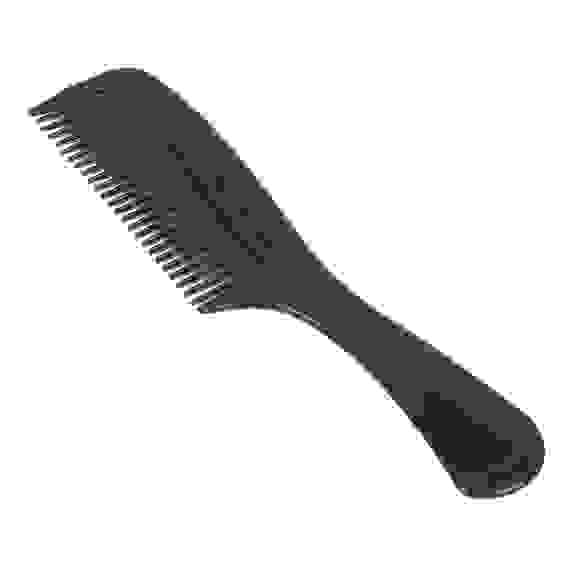 Расческа-гребень, пластик, 22х5см, черный, РР-1103 ЮниLook