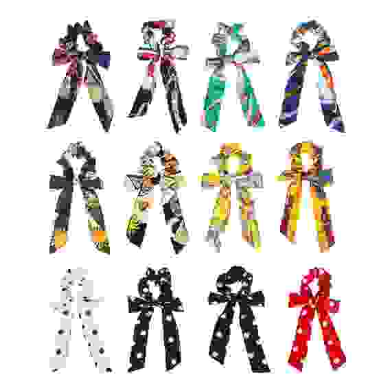 Резинка для волос, d6см, полиэстер, 3 дизайна BERIOTTI