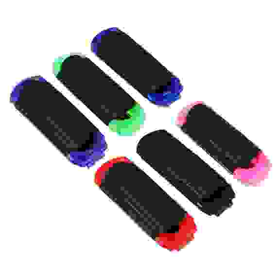 Расческа складная с зеркалом Дорожная, пластик, 4х19,5см, 6 цветов, К-03 ЮниLook