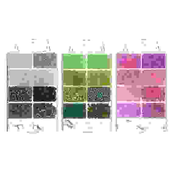 Набор для создания украшений, бисер 8 отд., леска, застежка, 3 дизайна