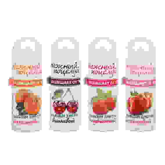 Бальзам для губ \"Нежный поцелуй\" вишня, апельсин, клубника, персик