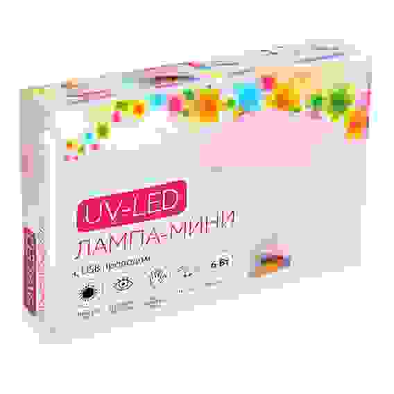 Лампа для сушки гель-лака мини UV/LED с USB проводом, 13,1х6,7х1,9см, 6W, пластик ЮL
