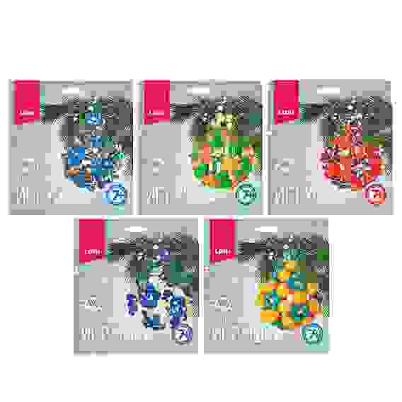 Набор плетения из бусин \&quot;Новогодняя игрушка\&quot;, акриловые бусины, леска, 5 дизайнов ЛОРИ