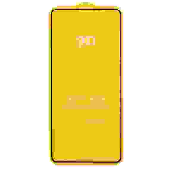 Защитное стекло Samsung A51 с рамкой 9H Full Glue без упаковки