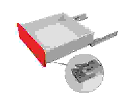 Направляющие Push-to-Open шариковые скрытого монтажа В-Slide 450мм Boyard