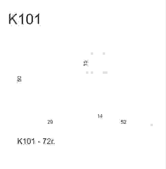 Крючок К101 CP хром Boyard