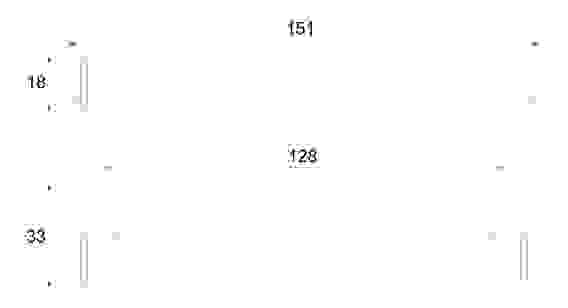 Ручка-рейлинг RR008/128 CP Хром Boyard