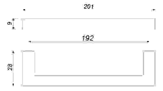Ручка RS043/192 BL чёрный матовый Boyard