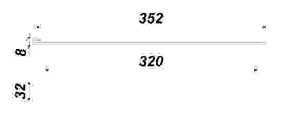 Ручка RS321/320 ВN чёрный никель &lt;10&gt; Boyard