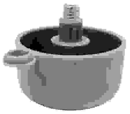 Опора N310 d-50мм h-27мм, серая Boyard