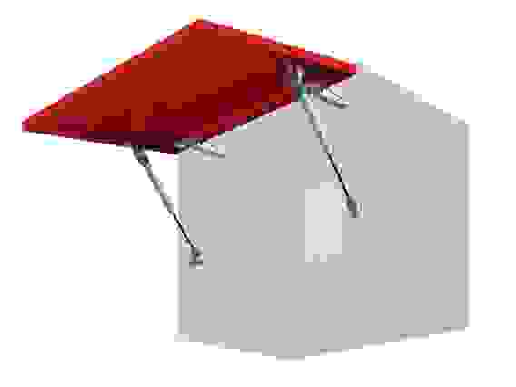 Кронштейн газовый 100N Boyard