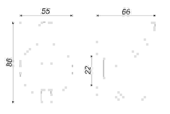 Крючок K204.06 CP.8 хром Boyard