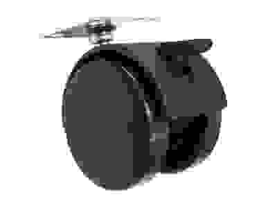 Опора колесная N101 D-50мм со стопором Boyard