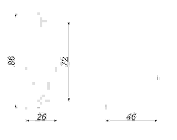 Крючок К102 SC мат. Хром Boyard
