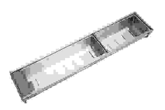 Лоток из нержавеющей стали, 103x472 Boyard