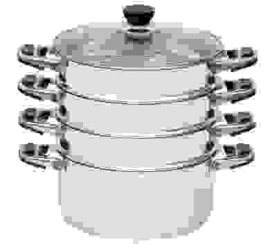 Мантоварка d30см 4 секции [алтын] трм индукц дно