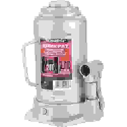 Домкрат гидравлический бутылочный, 20 т, h подъема 242-452 мм// Matrix