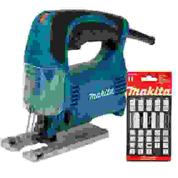Лобзик Makita 4329X1 + набор пилок A86898