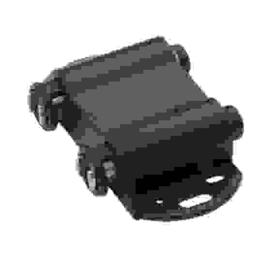 Магнитная защелка двойная, черная Boyard