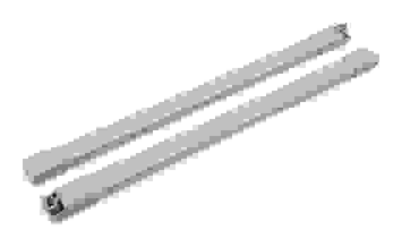 Рейлинг прямоугольный для СТАРТ 450мм, серый Boyard