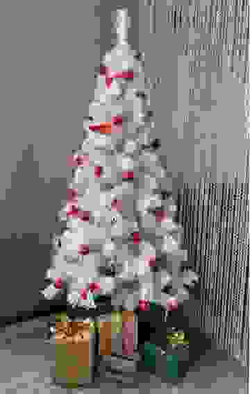 Елка искусственная "Снежная" - 210 (8 рядов, 423 веточки)