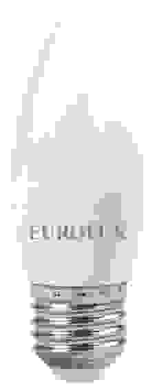 Лампа светодиодная LL-E-C37-6W-230-4K-E27 (свеча, 6Вт, нейтр., Е27) Eurolux 76/2/10