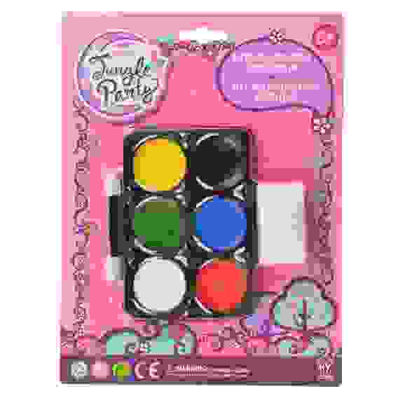 Набор красок для аквагрима 6 цветов, 5,6г