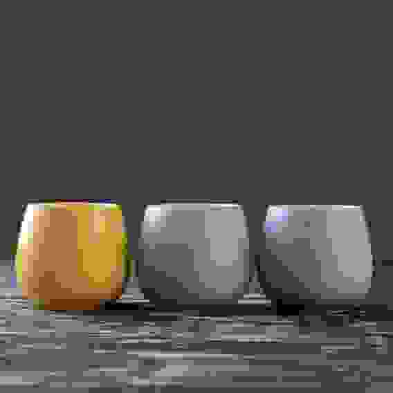 Кашпо керамическое \&quot;Круглое\&quot; 8*8*8 см.МИКС 3931931