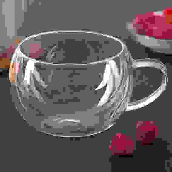 Кружка с двойными стенками «Лиди. Дуо», 300 мл, 13×9,5×7 см