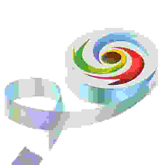 Лента подарочная, декоративная, 1,8 см х 8 м, пластик, 18 цветов, перламутр