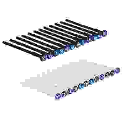 Ручка гелевая синяя &quot;Знаки зодиака&quot;, 18см, 0,5мм, пластик, 12 дизайнов