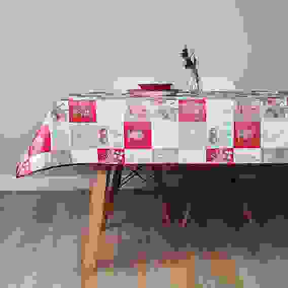 Скатерть ПВХ &quot;Чаепитие &quot; с бейкой, 140х180см, 6 дизайнов PROVANCE