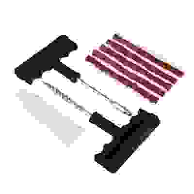 Набор для ремонта бескамерных шин №2: клей, 5 жгутов, T-инструмент NEW GALAXY