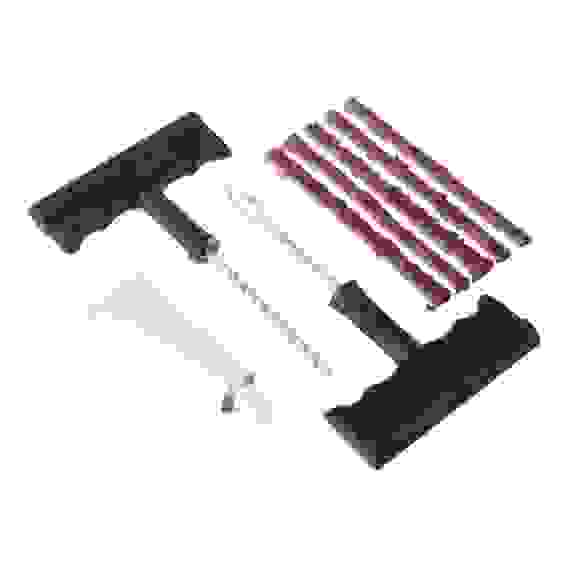 Набор для ремонта бескамерных шин №2: клей, 5 жгутов, T-инструмент NEW GALAXY